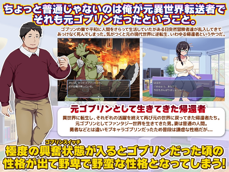 帰還者ですが…何か? ゴブリンだった俺が現代世界に帰還する [VITAKAISER]