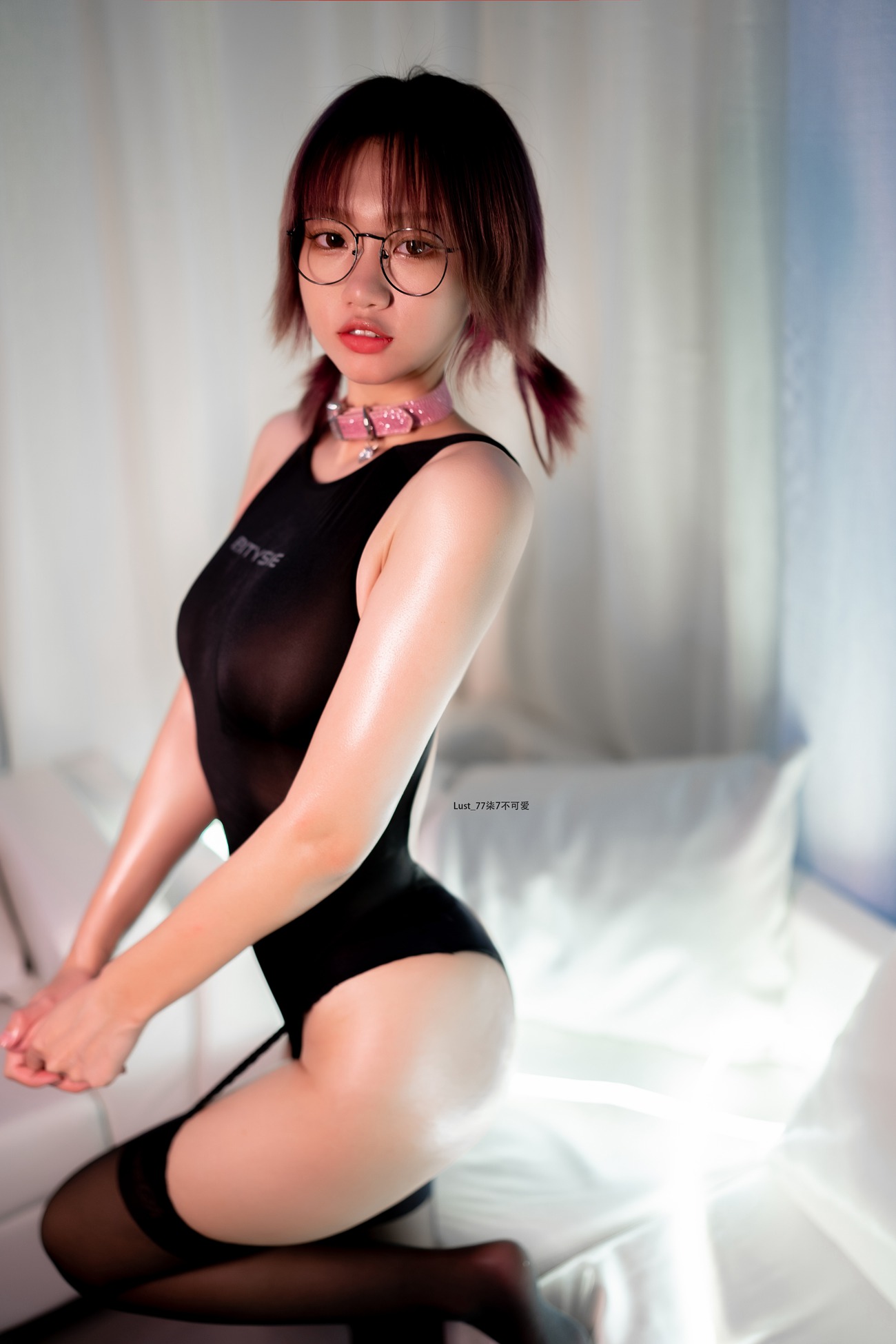 网紅Coser@柒柒要乖哦 竞泳水着 [82P/1.03G]插图2