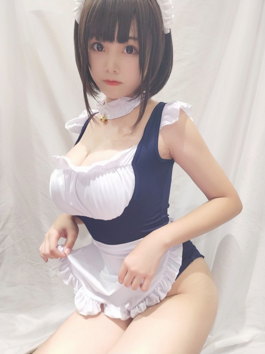 微博二次元coser@蜜汁猫裘 女仆死库水[30P/44MB]插图1