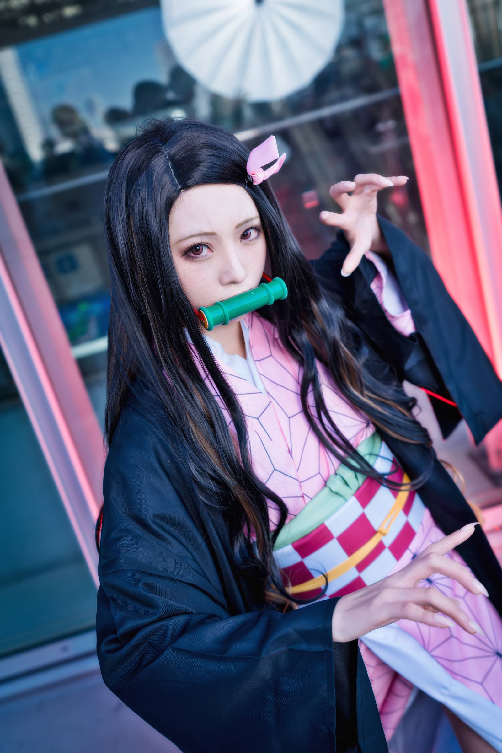 人气Coser@Kitaro_绮太郎 Kitaro_绮太郎 鬼灭之刃 灶门祢豆子[12P/135MB]插图2