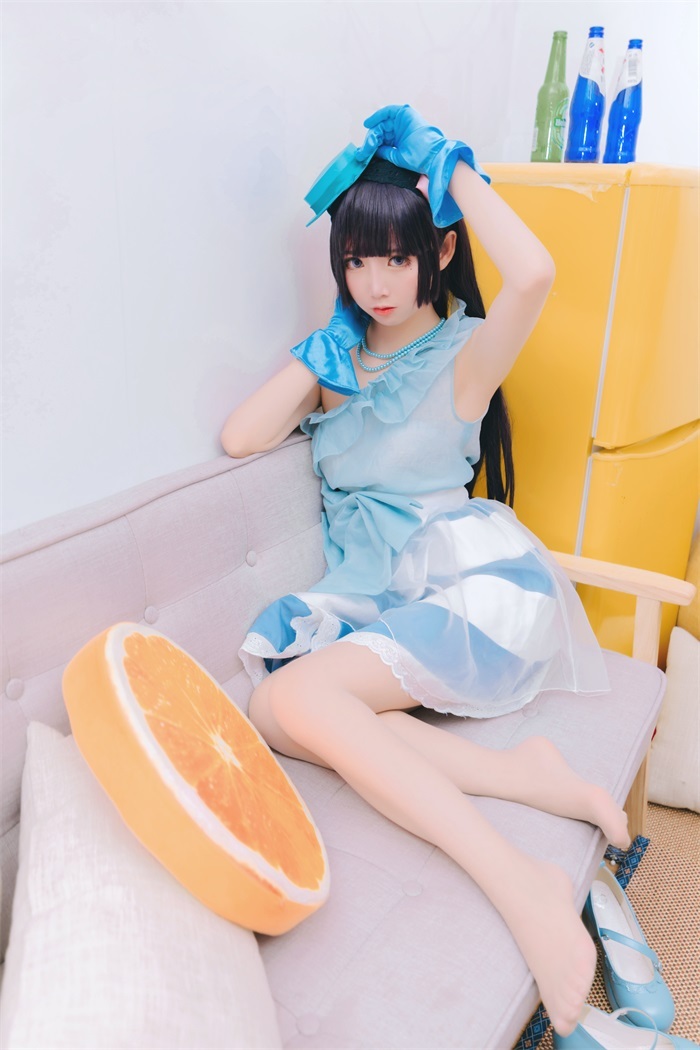 人气动漫Coser@面饼仙儿 打歌服黑猫[12P/128MB]插图1