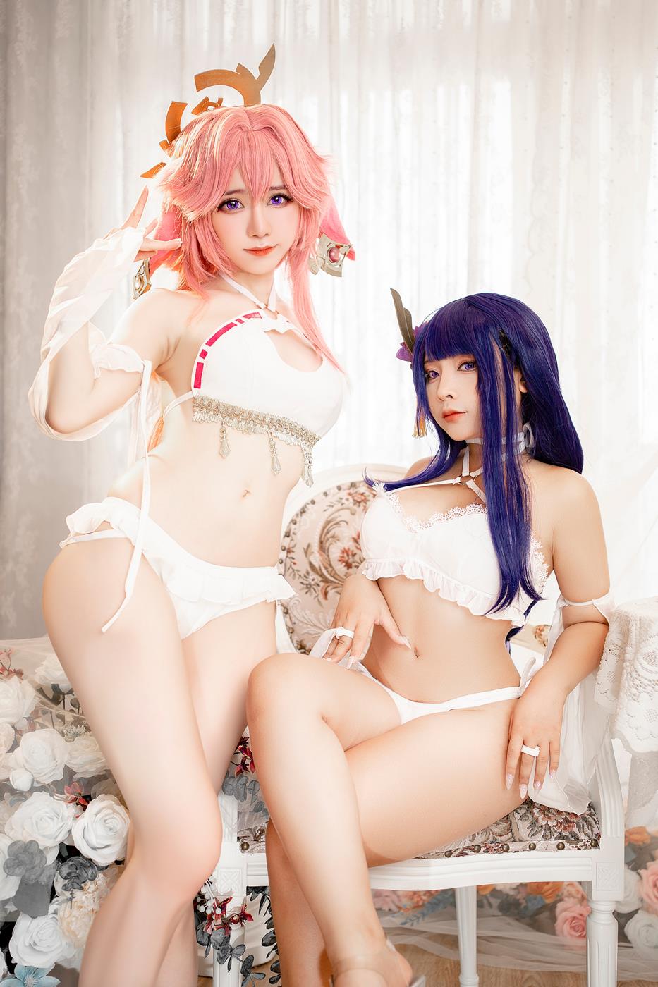 Sayo Momo & Sally – RAIDEN x YAE[20P/174MB]插图1
