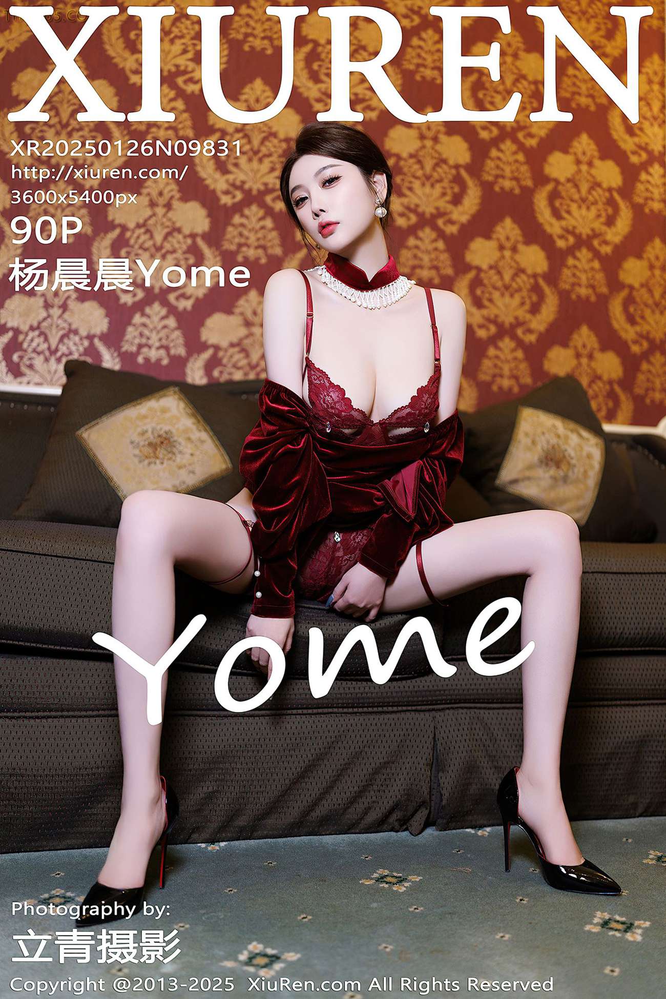 [Xiuren秀人网]2025.01.26 NO.9831 杨晨晨Yome[90+1P/874MB]插图1