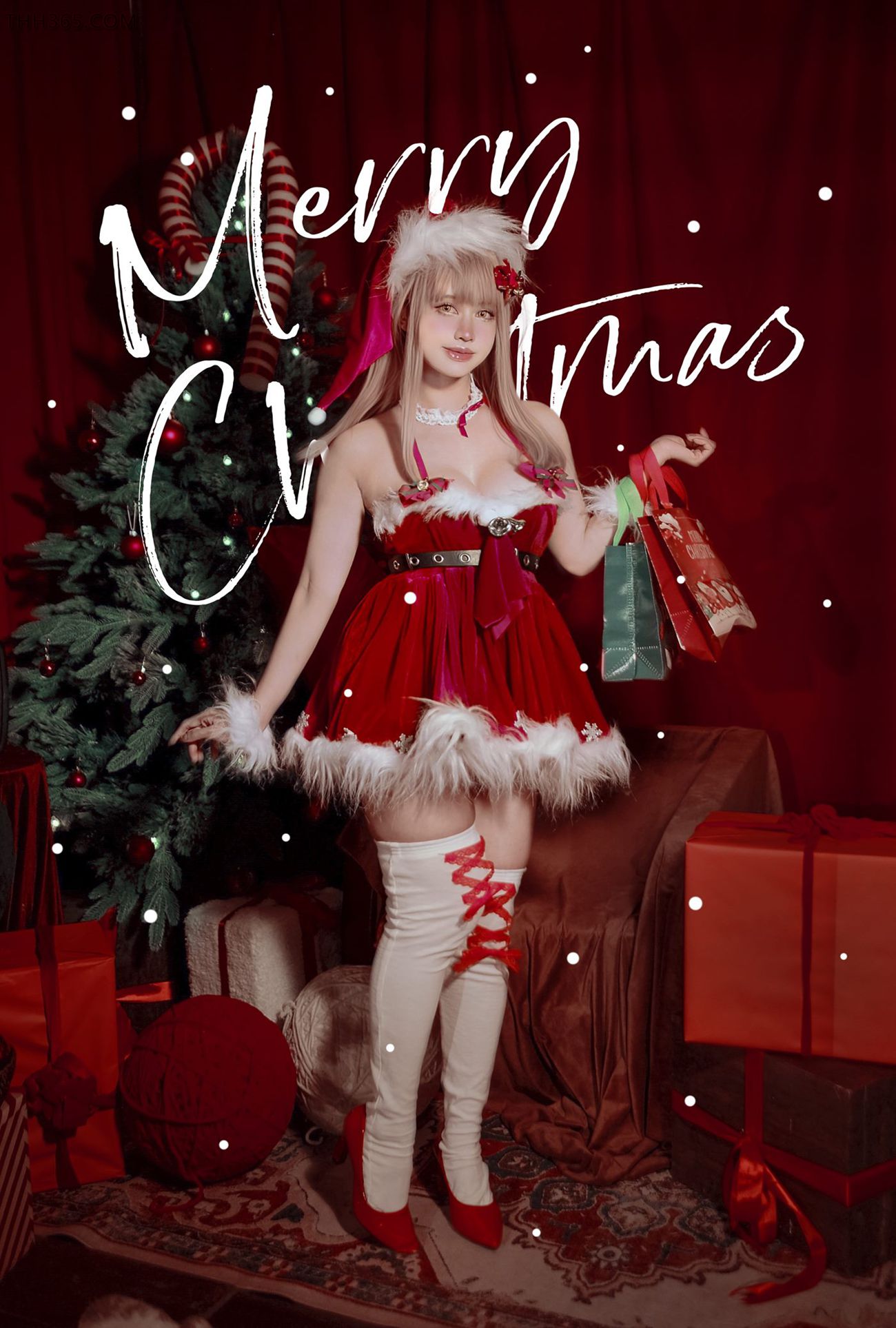 PingPing – Emma Xmas NIKKE[17P/190MB]插图2