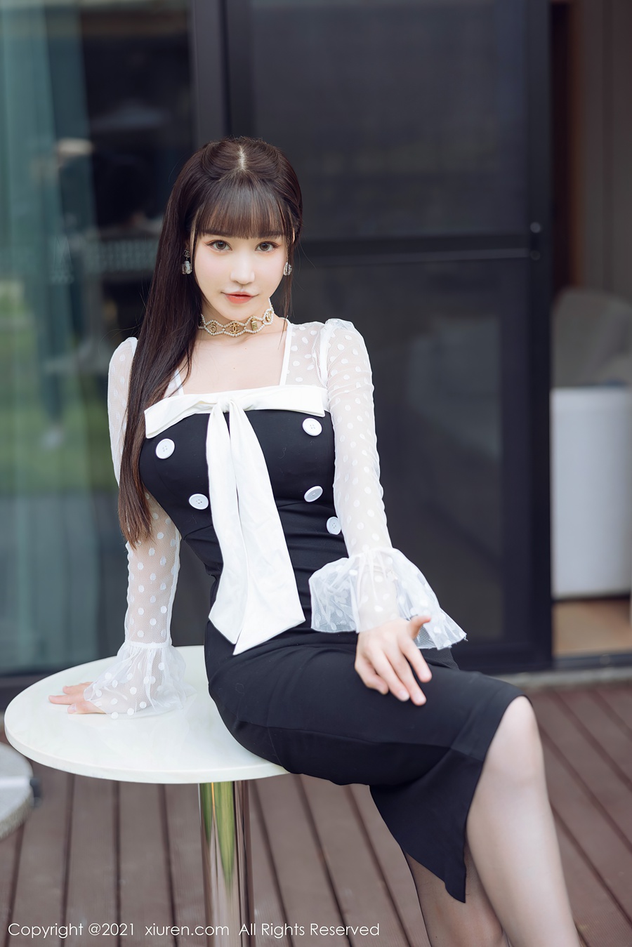 [HuaYang花漾show]2021.12.10 VOL.475 美腿诱惑 朱可儿Flora [51+1P/484MB]插图2