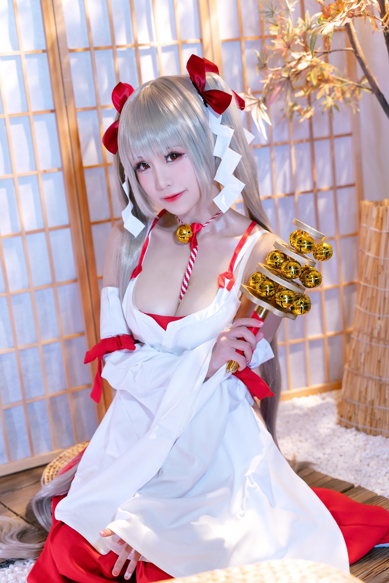 miko酱ww – 可畏巫女[23P/278MB]插图1