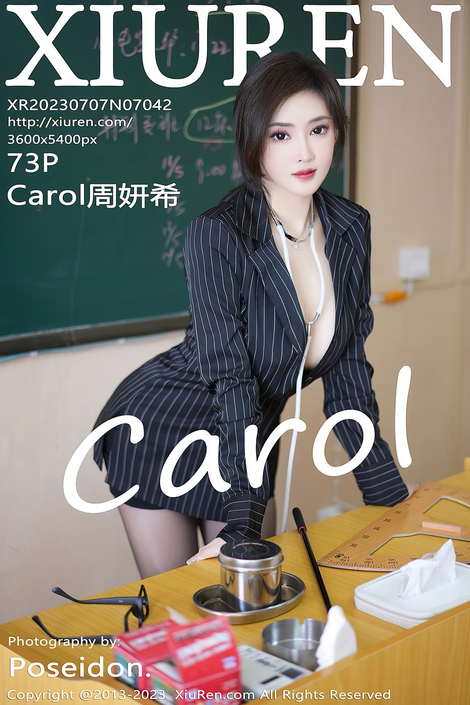 [Xiuren秀人网]2023.07.07 NO.7042 Carol周妍希[73+1P/649MB]插图1