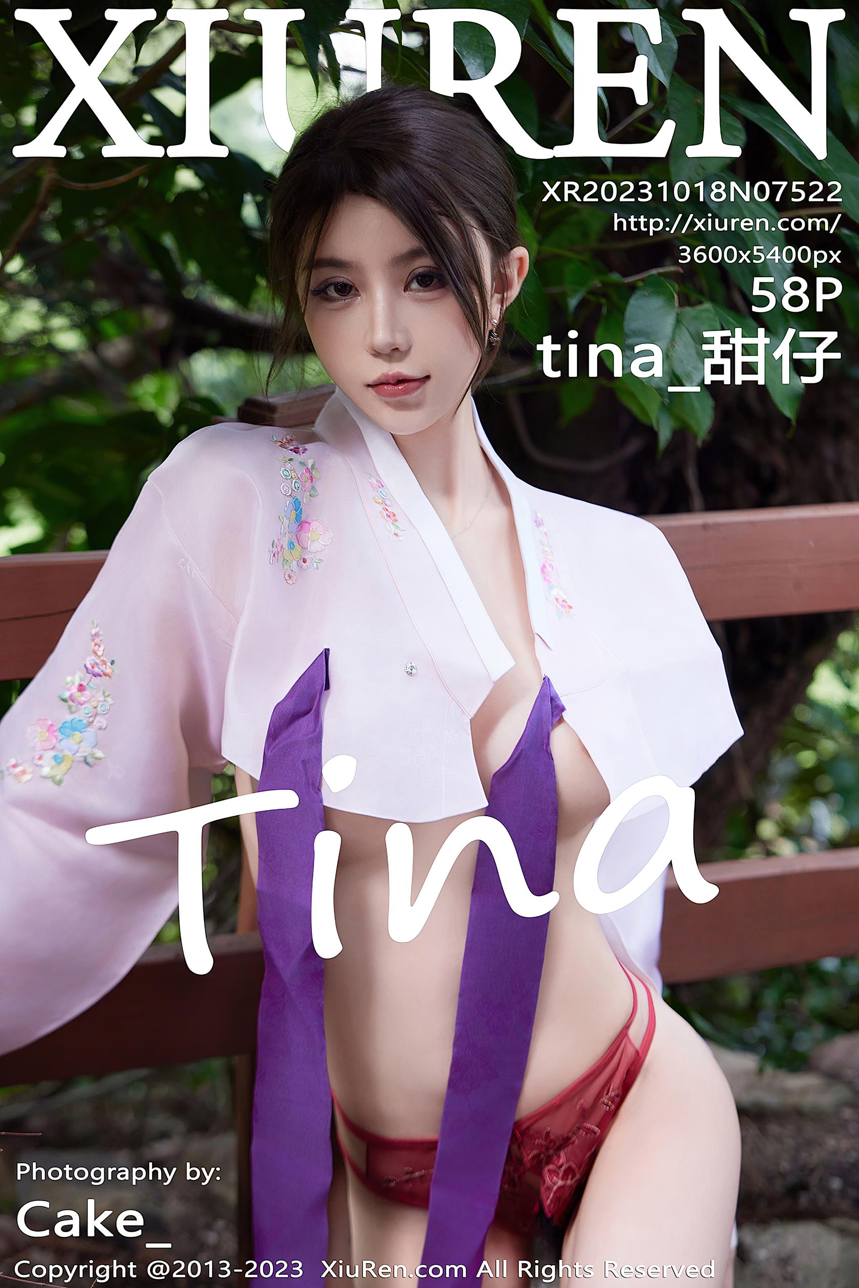 [Xiuren秀人网]2023.10.18 NO.7522 tina_甜仔[58+1P/558MB]插图1