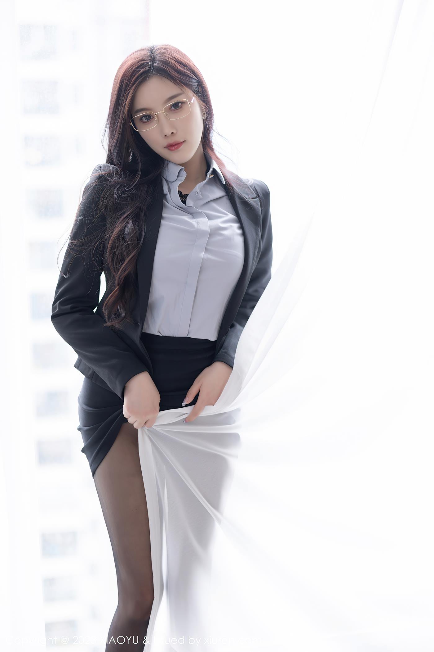 [XIAOYU语画界] 2023.06.02 VOL.1041 杨晨晨Yome 美臀黑丝[101P/777MB]插图1
