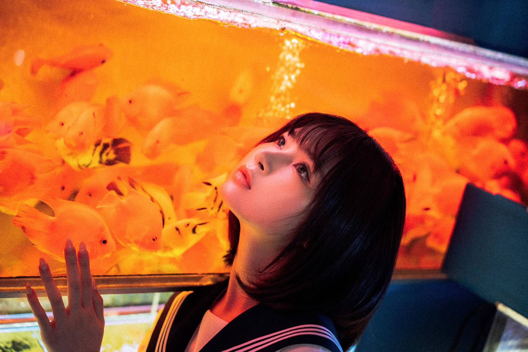 网紅Coser@河豚抚子 金鱼JK [15P/396MB]插图2