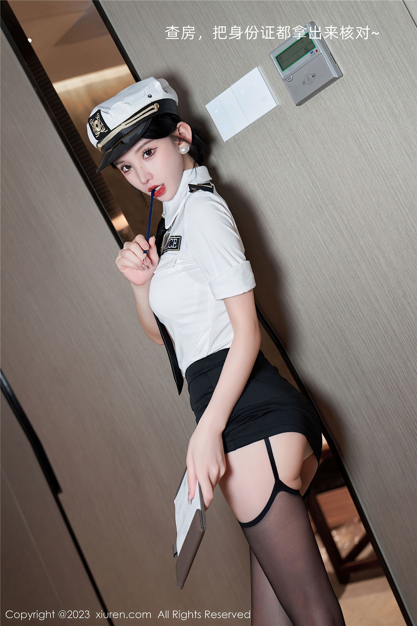[XiuRen秀人网] 2023.09.22 No.7430 周于希Sally 黑丝美臀[112P/1.09GB]插图2