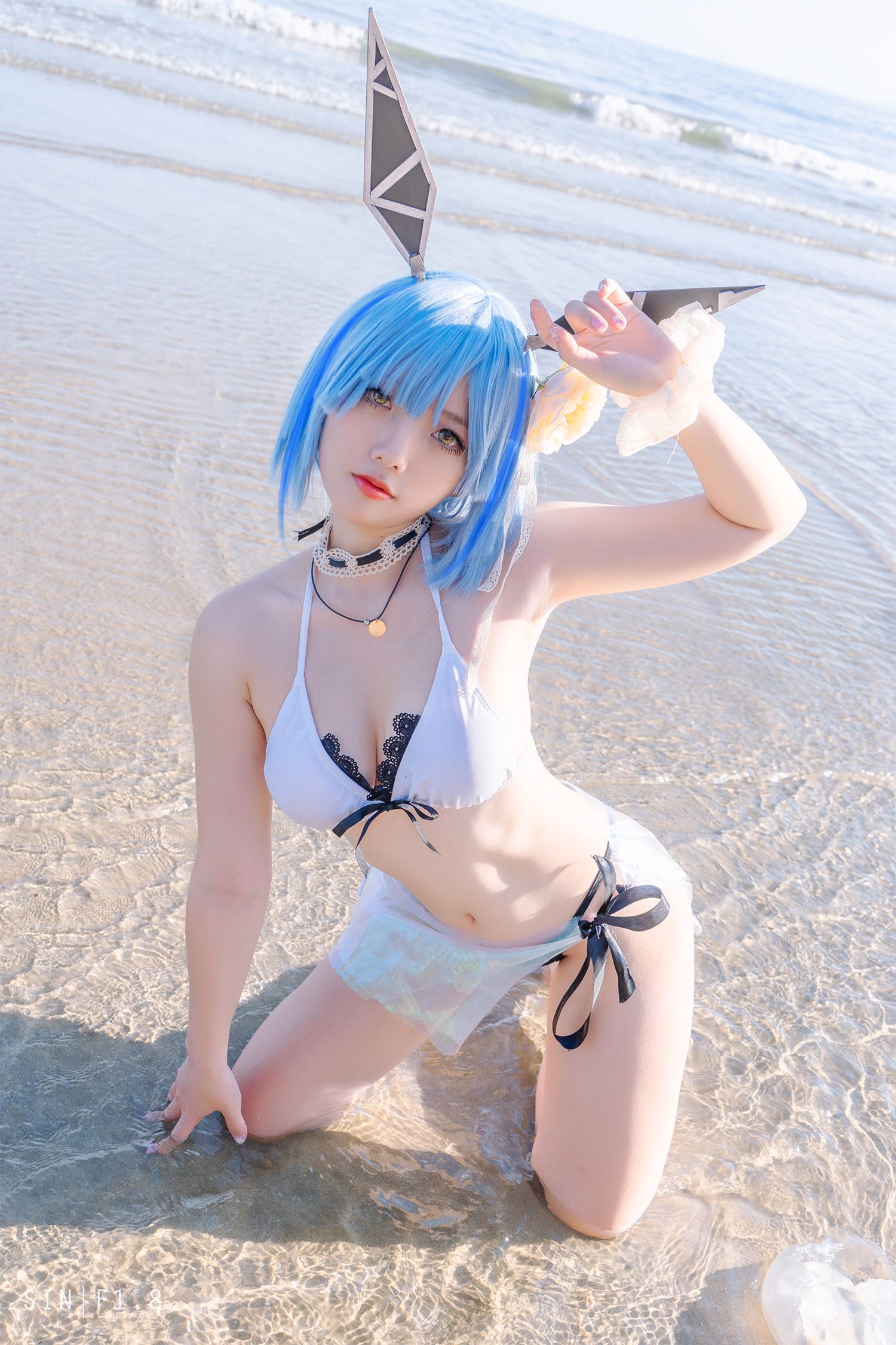 Messie Huang  – Gascogne swimsuit[20P/77.6MB]插图2