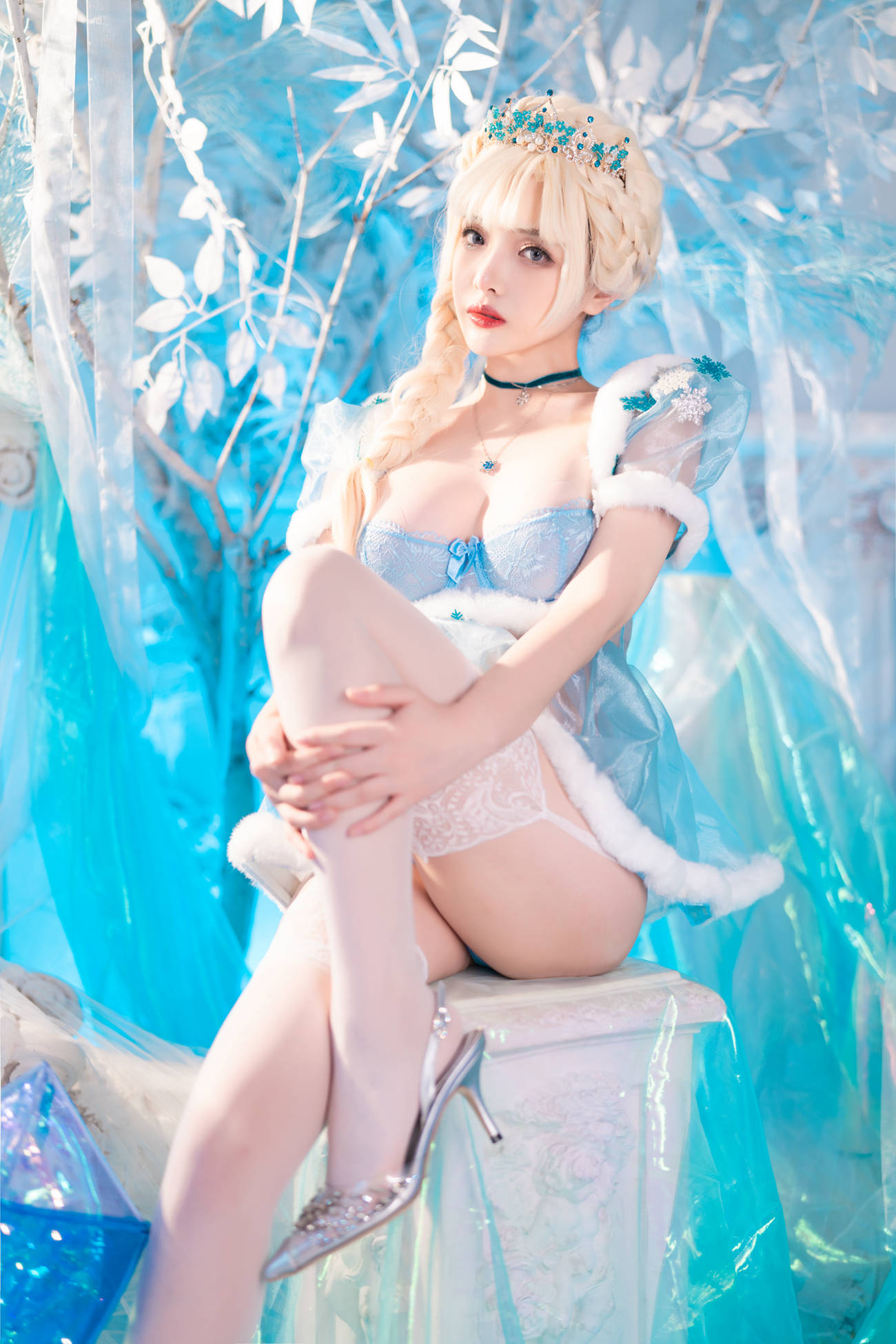 动漫博主雯妹 – 冰雪 [32P/573MB]插图1