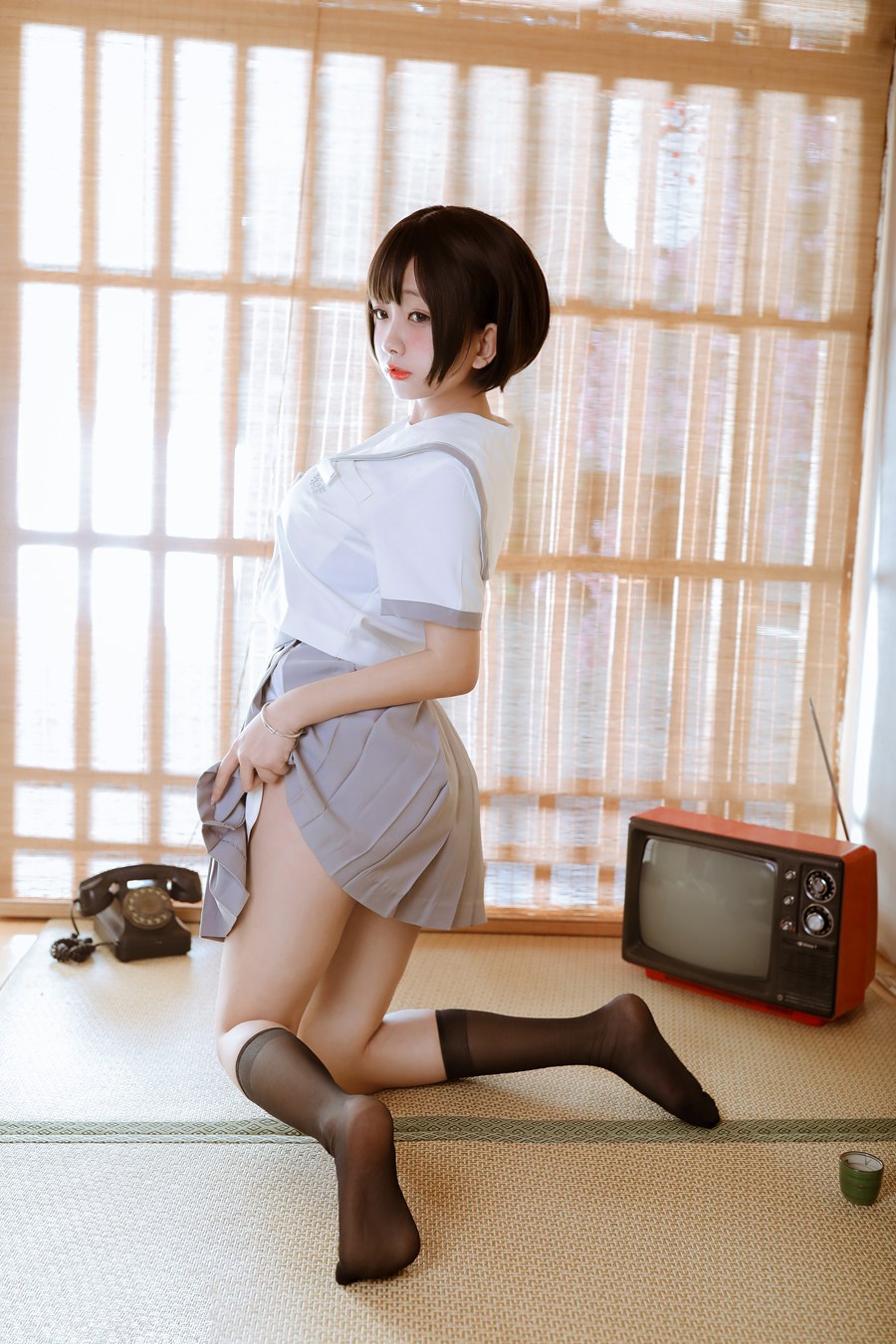 日奈娇 – 和风jk [40P/460MB]插图1