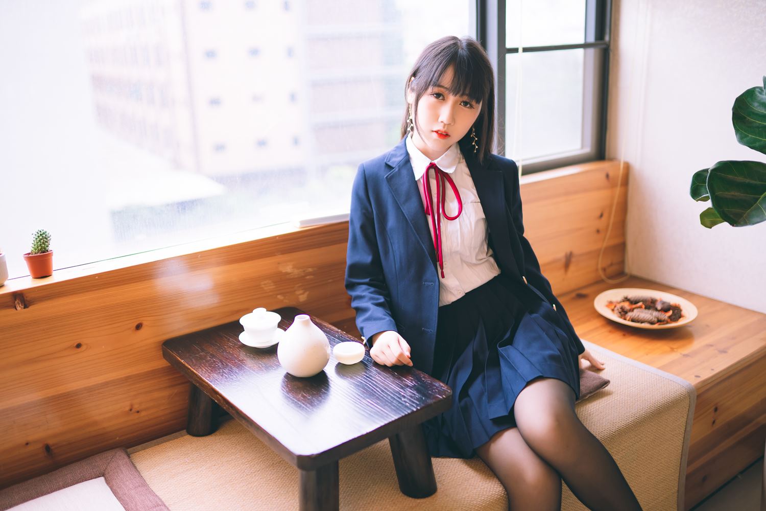 不呆猫  – 校服JK[64P/4V/518MB]插图2