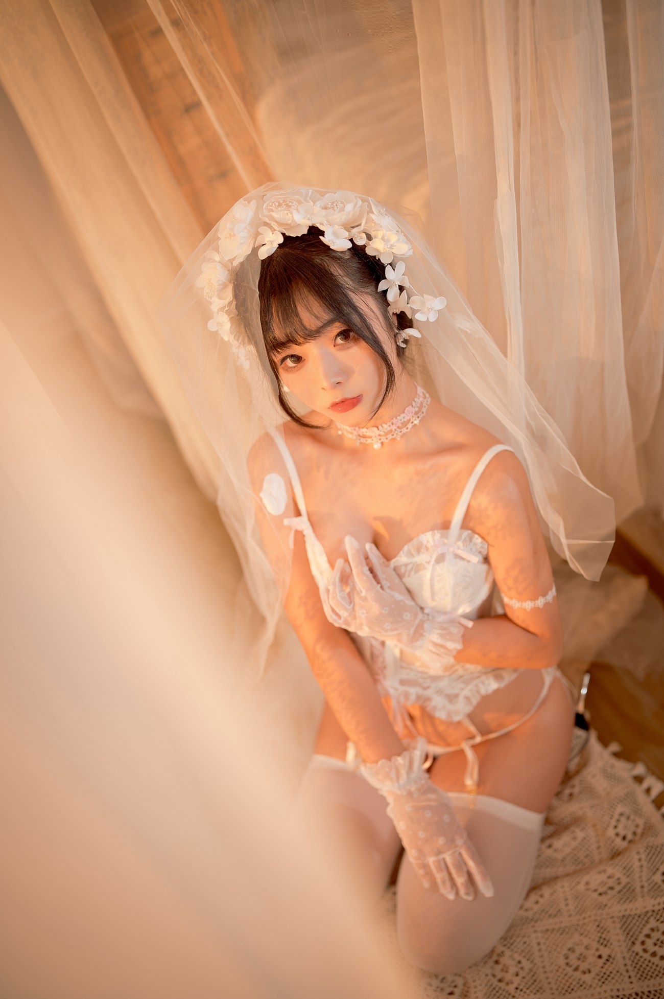 yuuhui玉汇 – 纯白花嫁 [60P/860MB]插图1