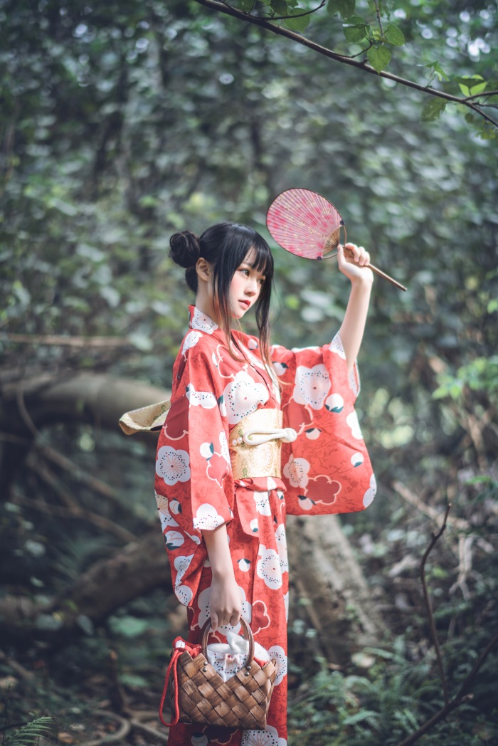 萝莉风COS 桜桃喵 – 日本和服 夏日祭 高清 [67P/843MB]插图2