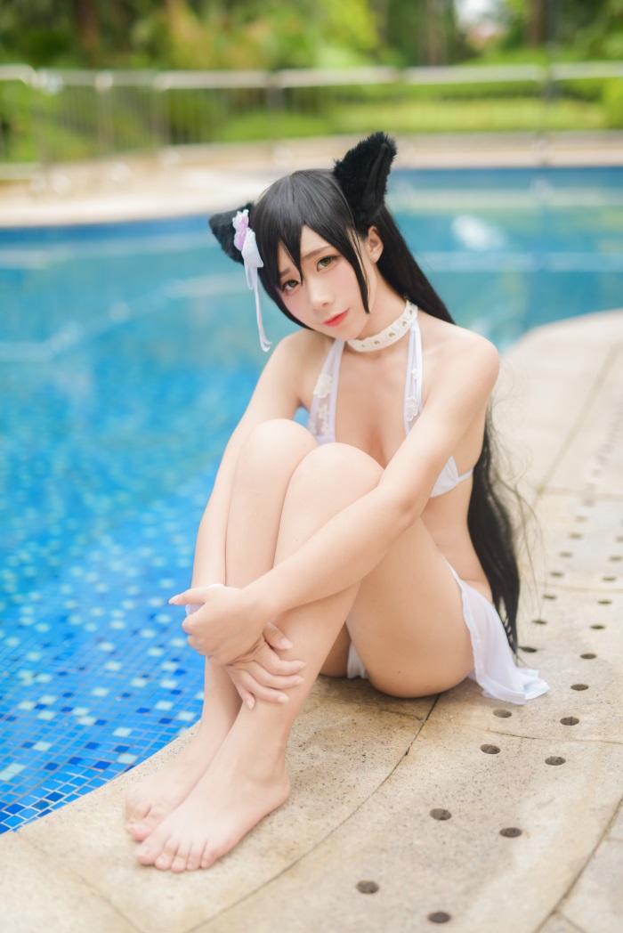 知名动漫博主@九曲Jean – 泳装爱宕 [17P/95MB]插图1