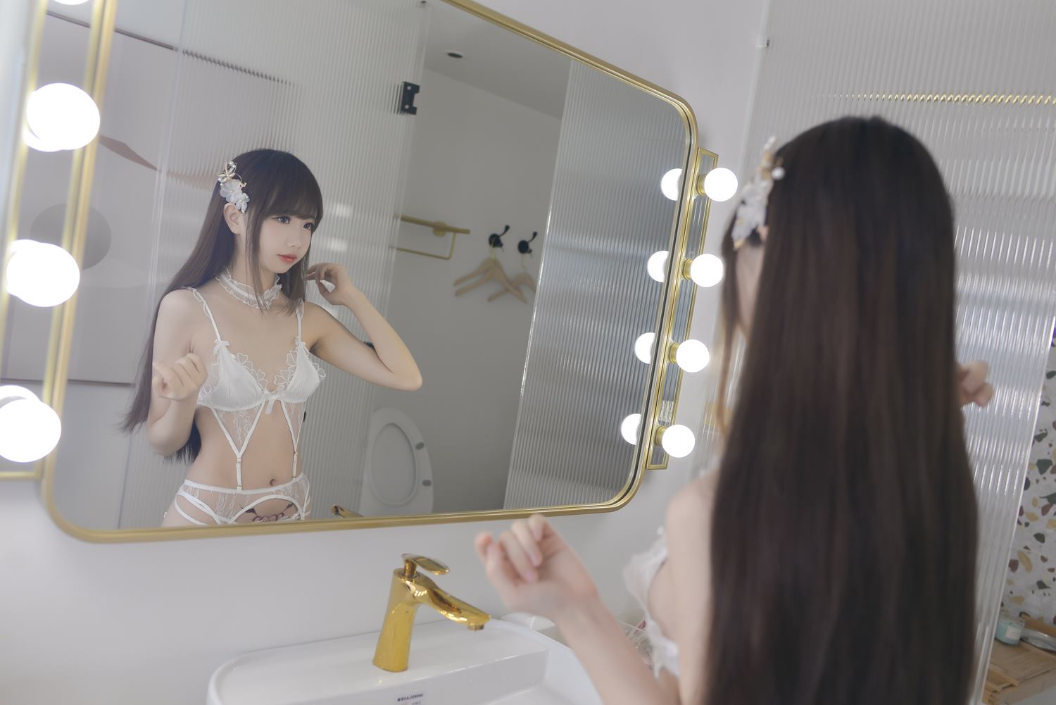 人气Coser小姐姐@雪琪SAMA – 精灵[50P/1V/458MB]插图2