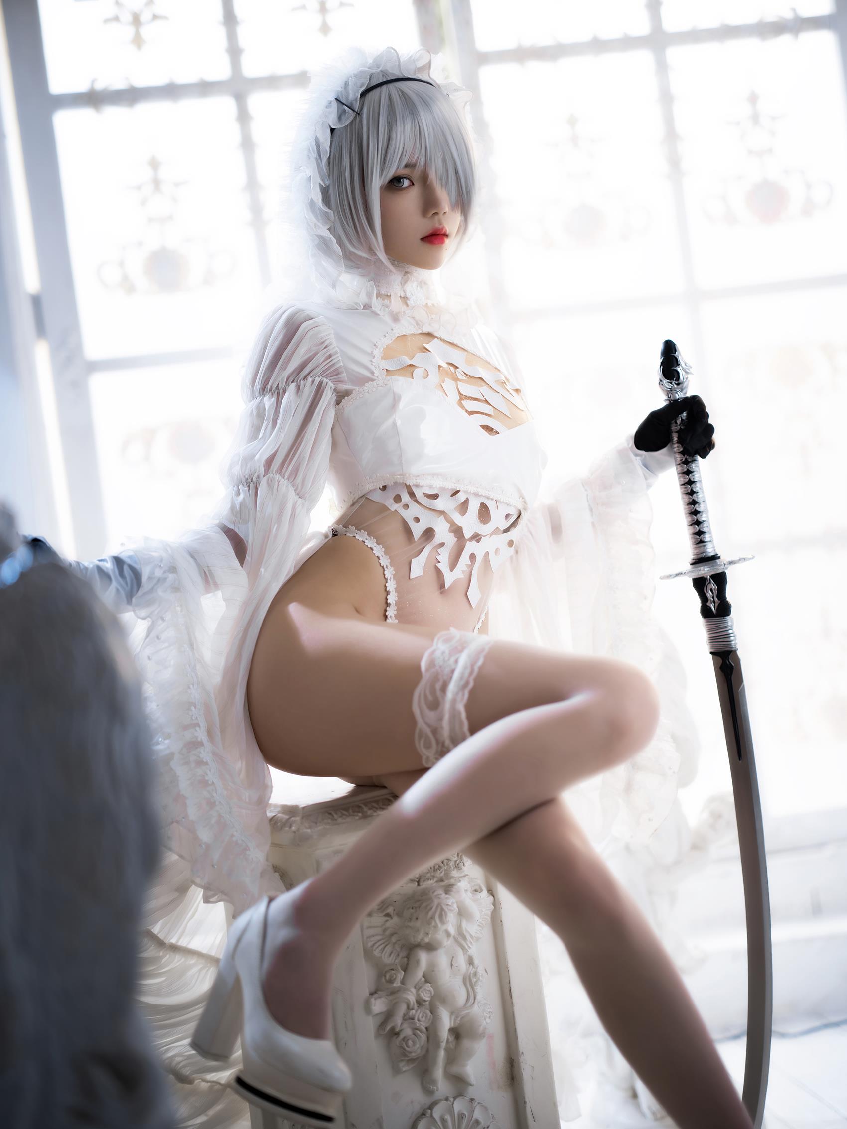 桜桃喵 – 2B花嫁[69P/1.52GB]插图1