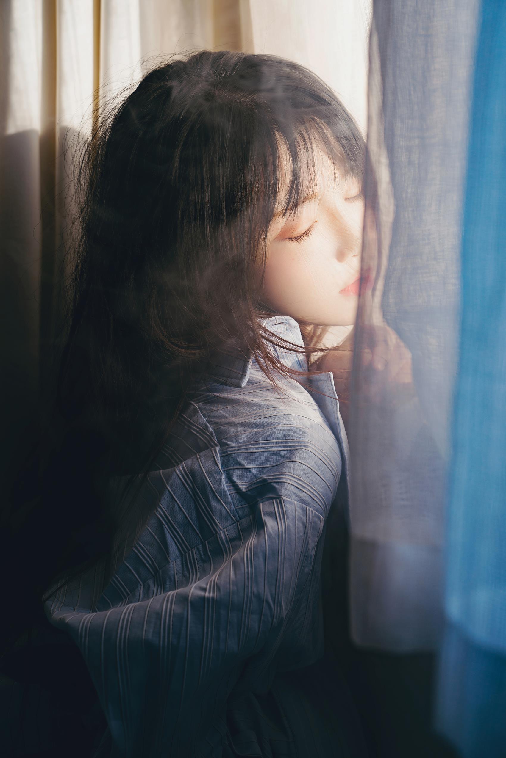 桜桃喵 – 蓝衬衫[44P/1.14GB]插图2