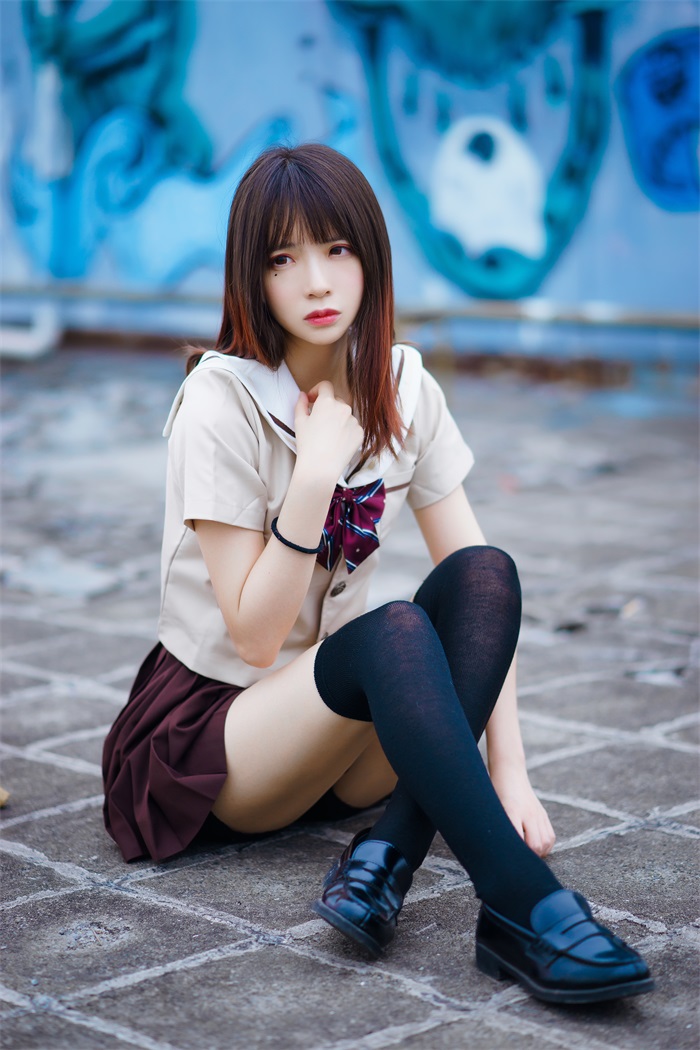网红Coser@疯猫ss – 丝袜狂想曲(伞) [42P/573MB]插图2