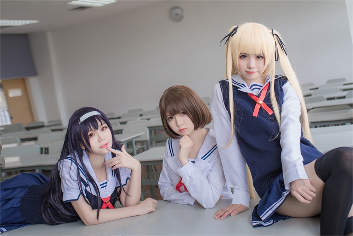 白金Saki写真 – JK美丝校服 [29P/186MB]插图1