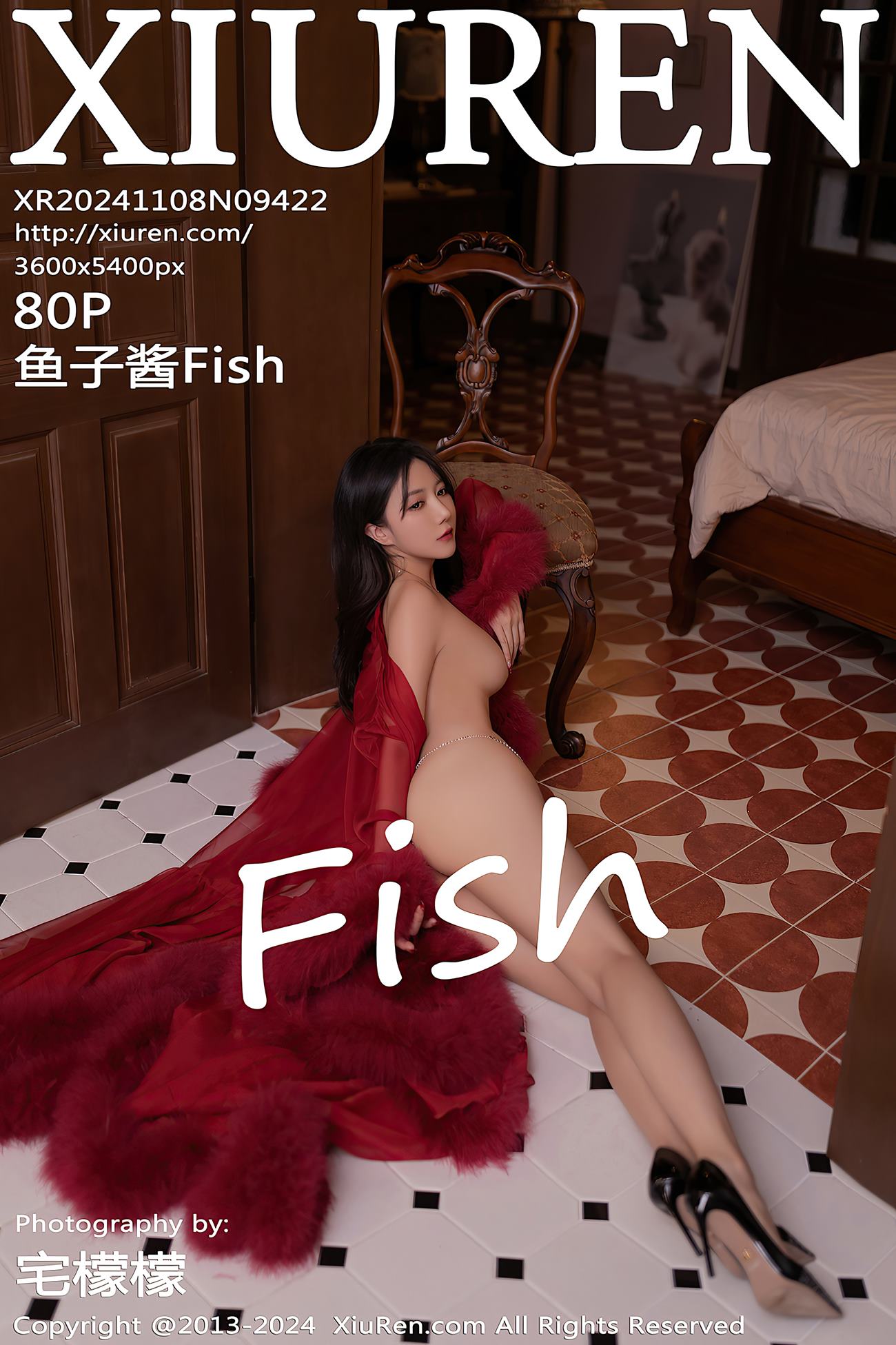 [Xiuren秀人网]2024.11.08 NO.9422 鱼子酱Fish[80+1P/716MB]插图1