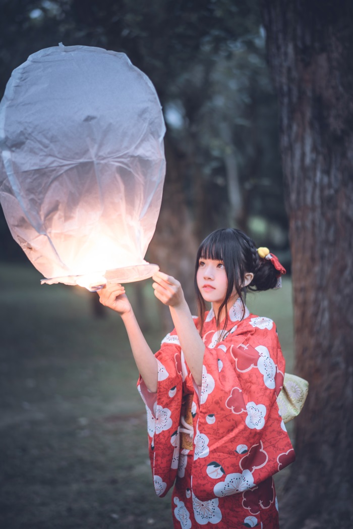 萝莉风COS 桜桃喵 – 日本和服 夏日祭 高清 [67P/843MB]插图1