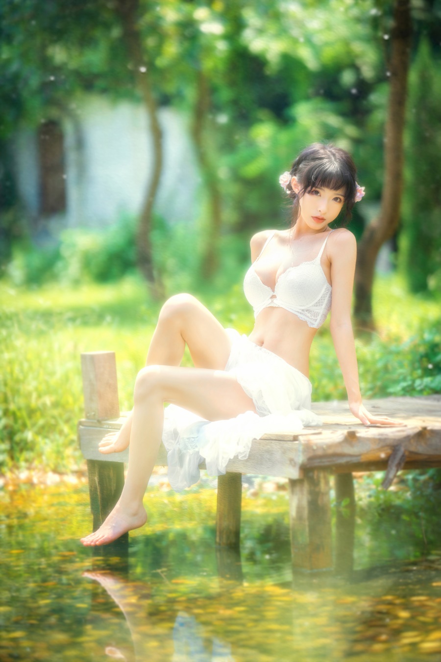 清水由乃 – 蕾丝花园 [34P/794MB]插图1