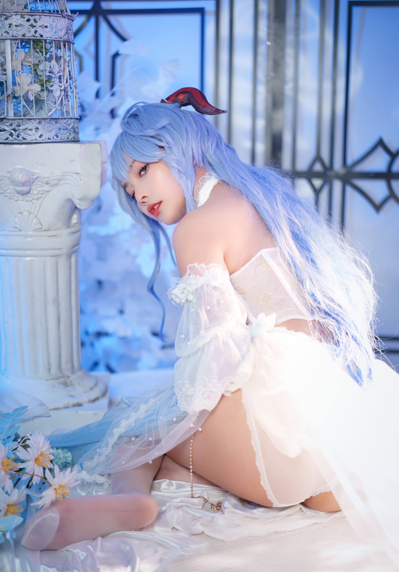 苏嫣嫣阿姨 – 甘雨花嫁[12P/65MB]插图1
