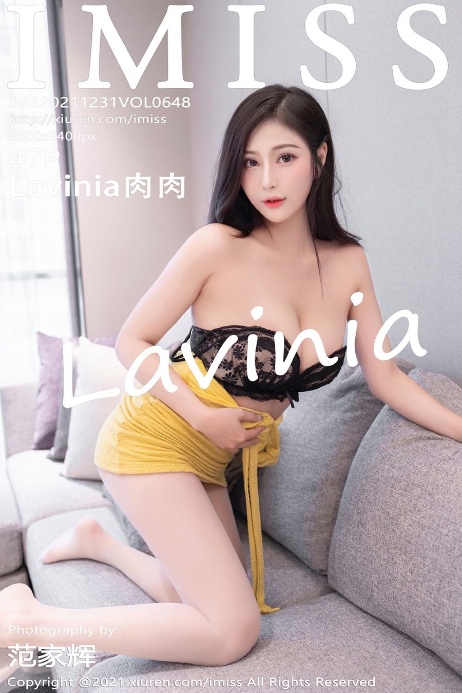 [IMISS爱蜜社]2021.12.31 Vol.648 Lavinia肉肉[48P/437MB]插图1