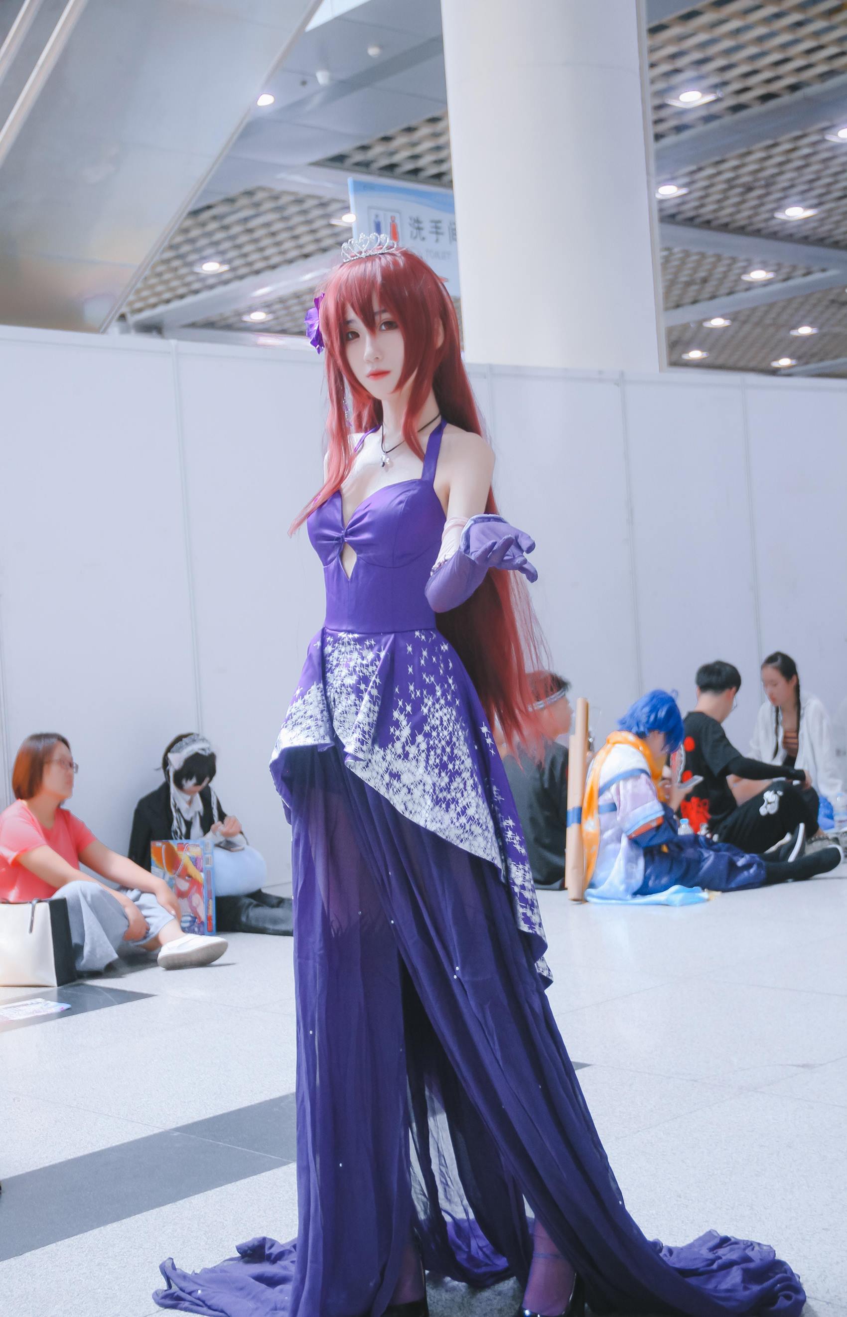 妖君白研 – FATE GRAND ORDER COS FGO漫展场照斯卡哈[5P/27MB]插图2