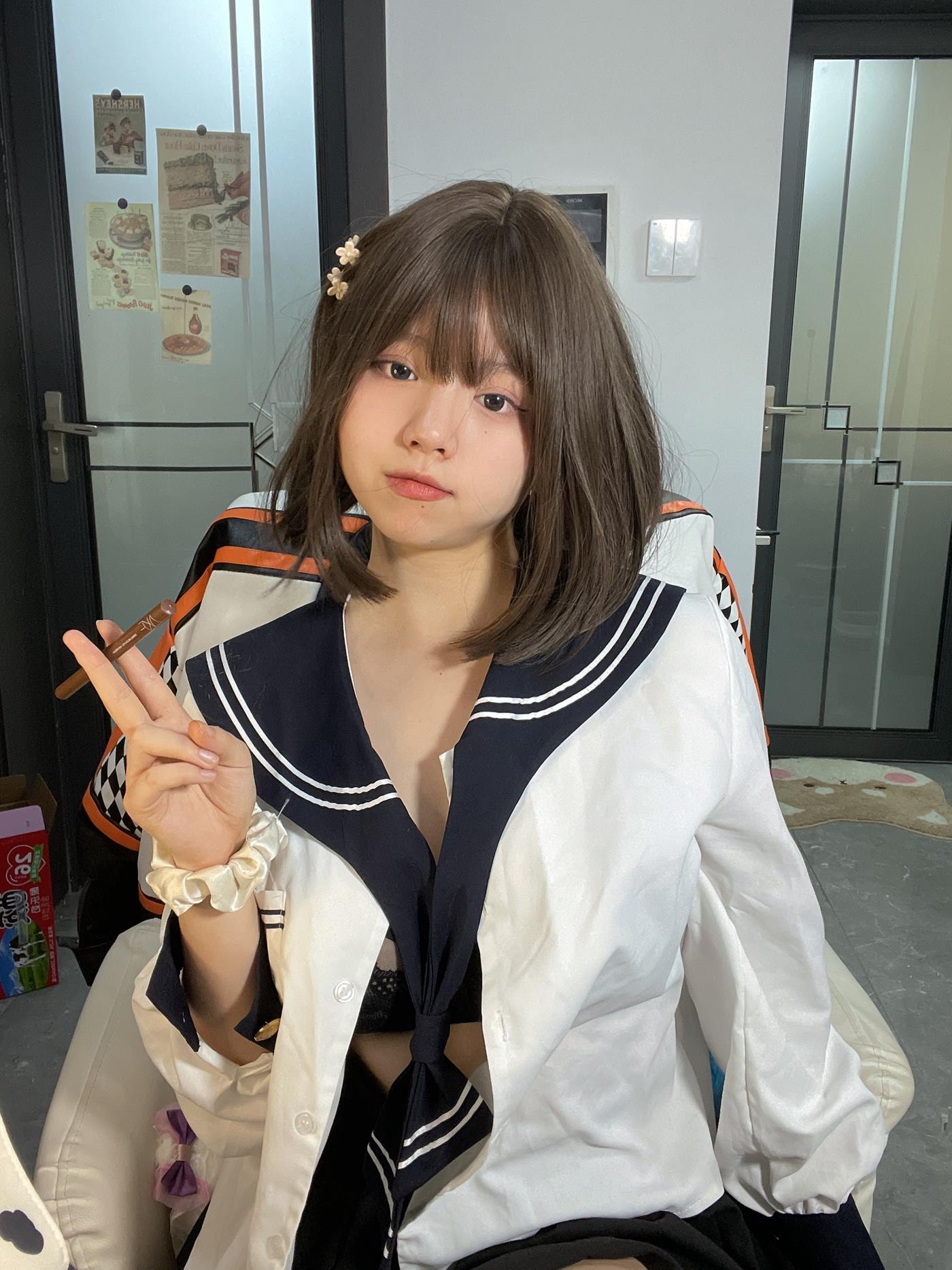 葱油饼 – JK女高[15P/20MB]插图2