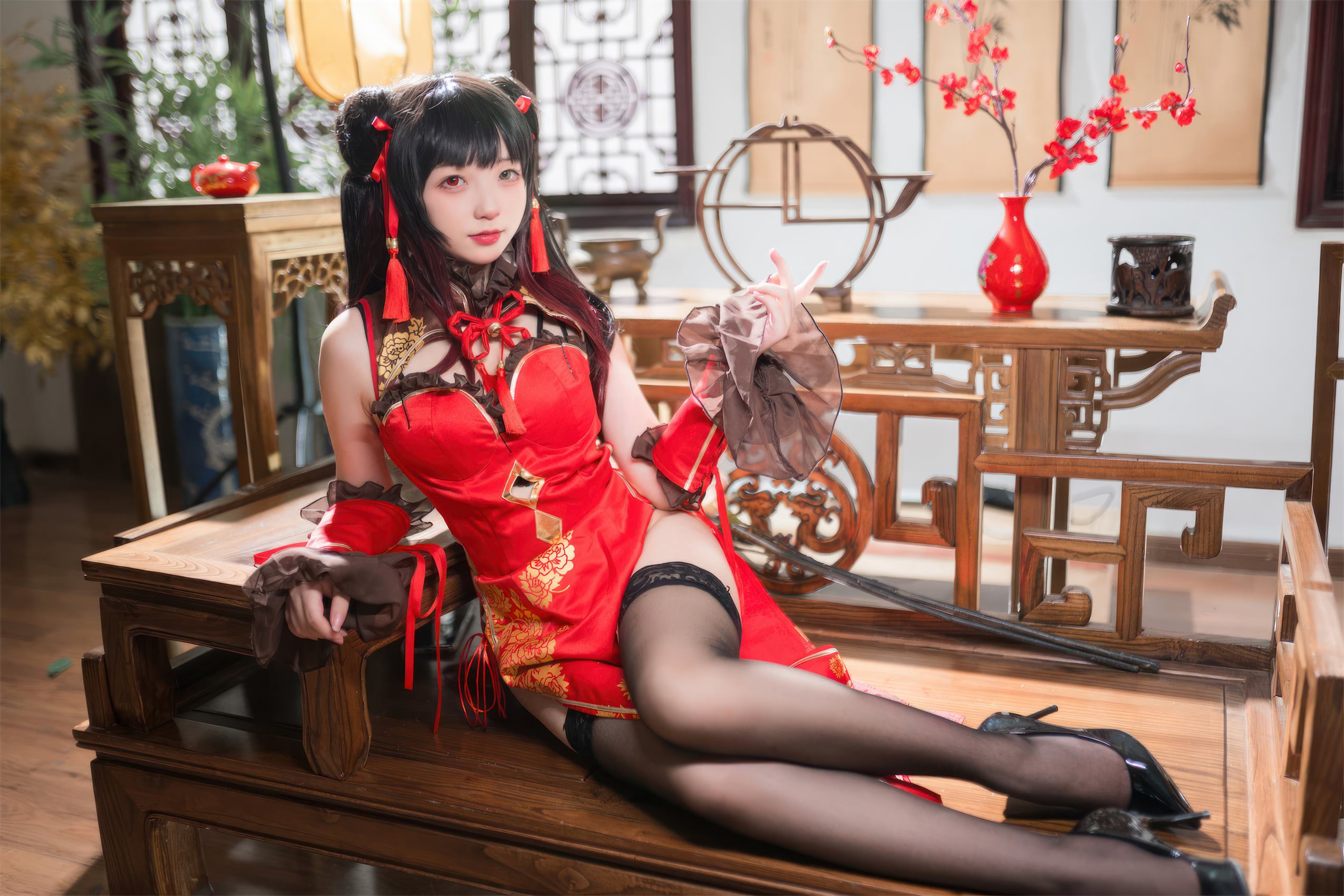 花铃 – 时崎狂三旗袍[66P/520MB]插图2