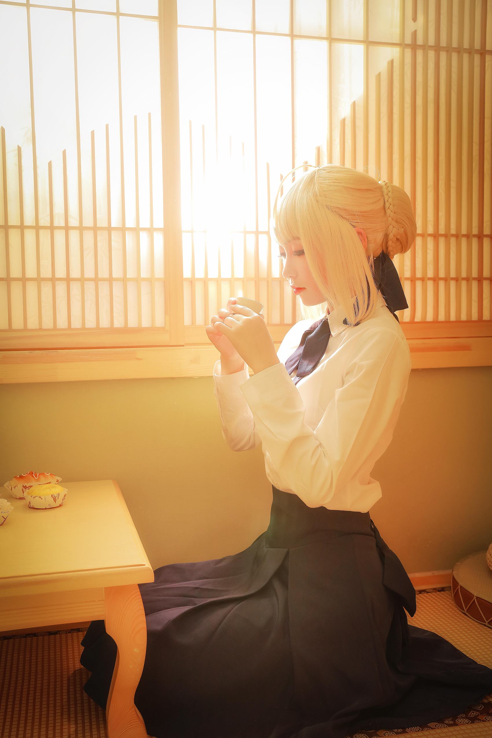 这个泡泡就是逊啦 – saber常服[9P/42MB]插图1