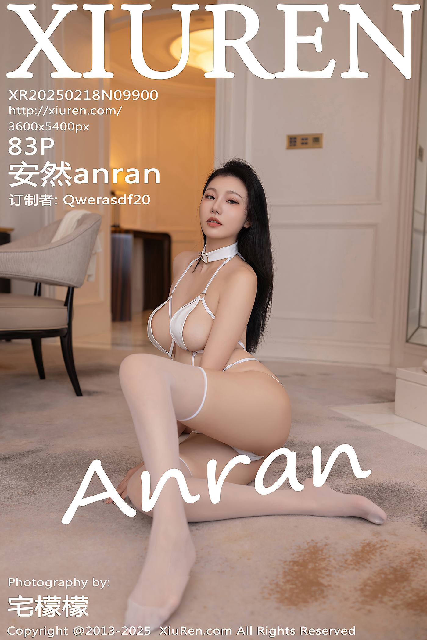 [Xiuren秀人网]2025.02.18 NO.9900 安然anran[83+1P/777MB]插图1