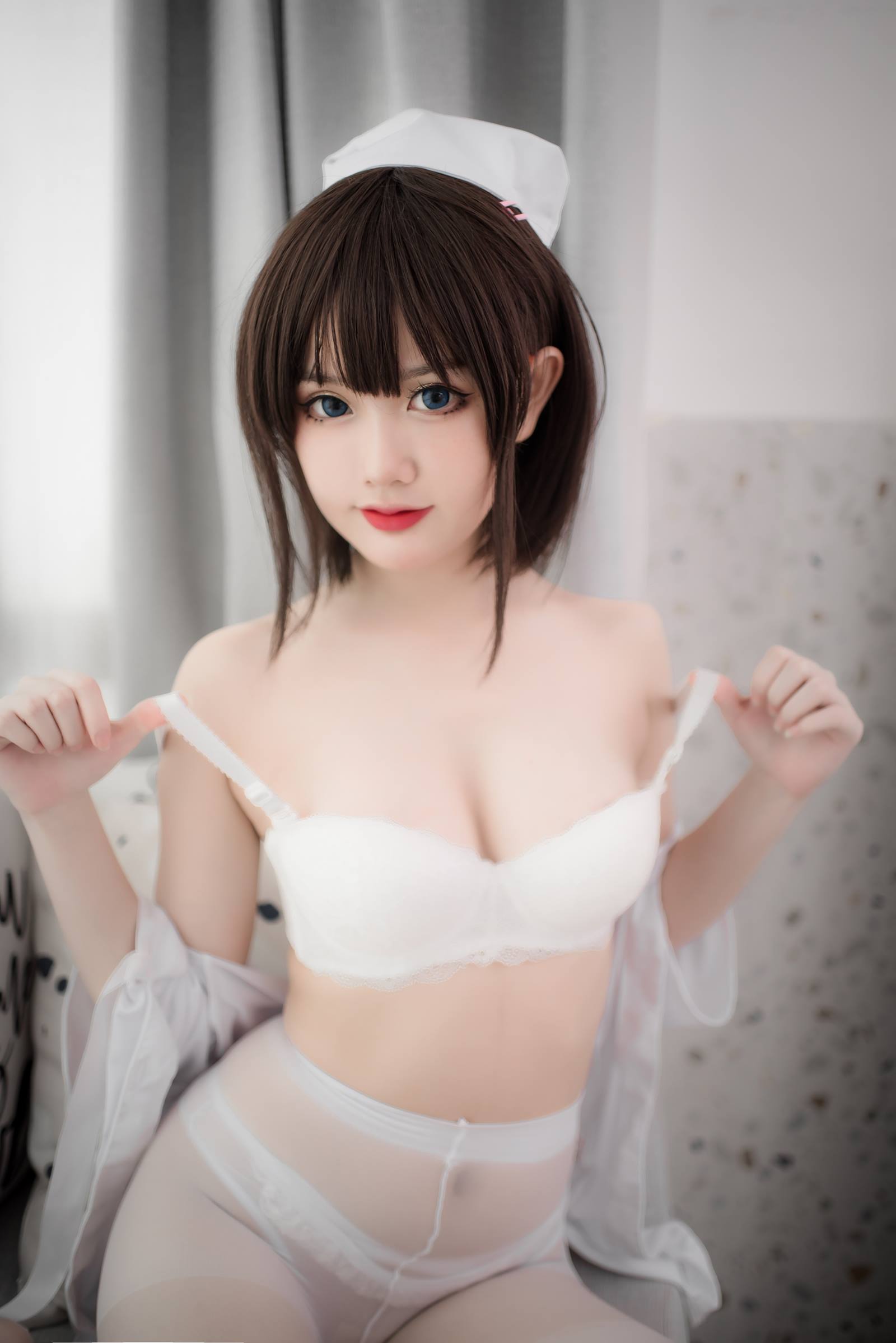 您的蛋蛋 – 白丝护士[40P/233MB]插图1