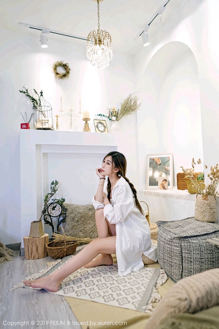 [FEILIN嗲囡囡] 2019.03.28 VOL.185 星星star[40+1P/92M]插图1