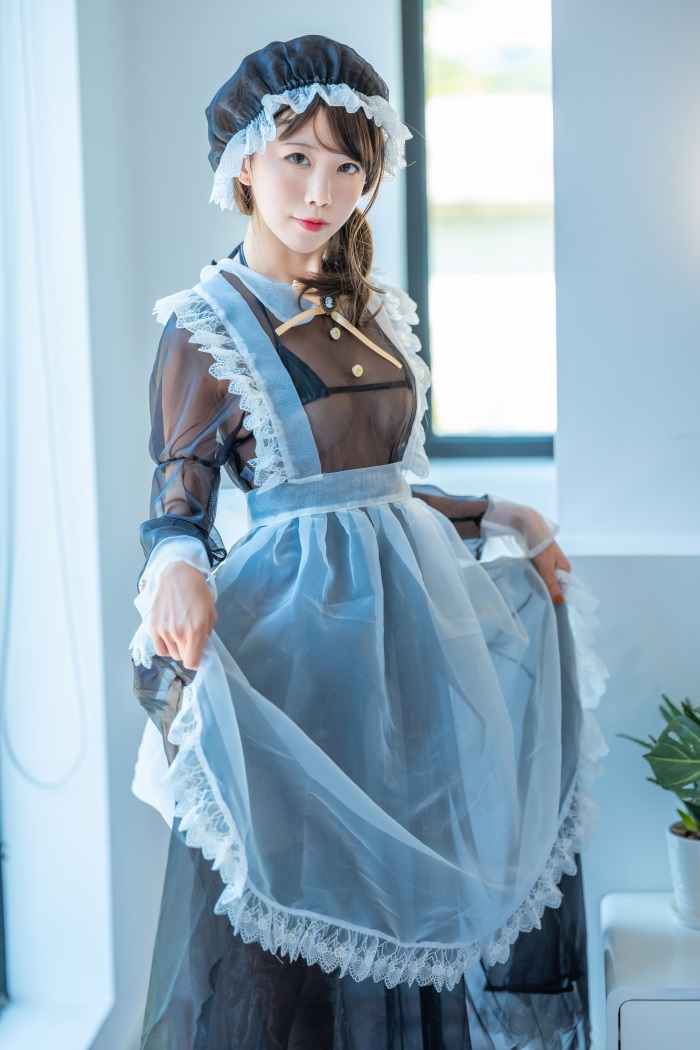 知名动漫博主@水淼aqua 透明女仆 [13P/39V/5.20GB]插图2