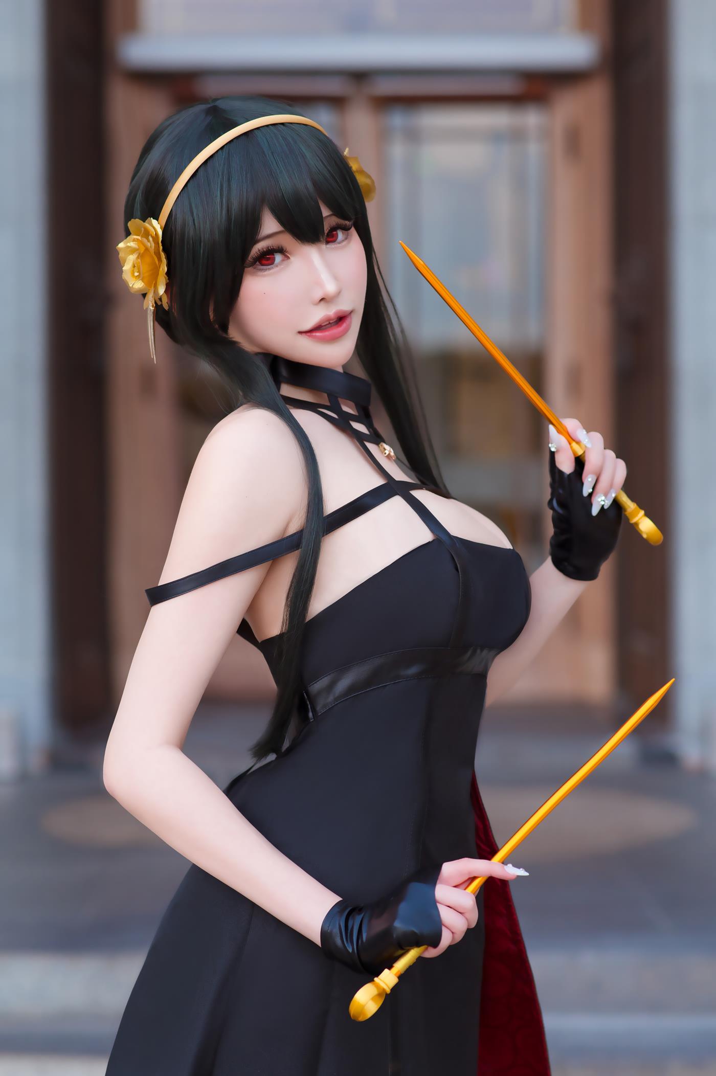 花リリ(Plant Lily) – Yor Forger[18P/33.6MB]插图2