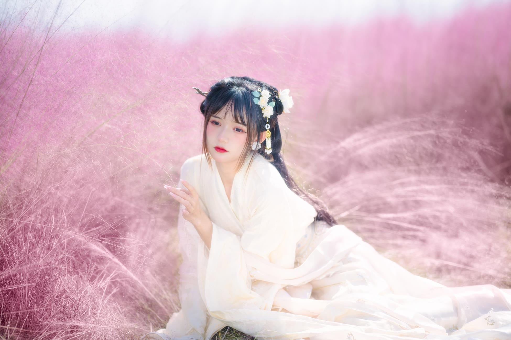 人气Coser@兔子Zzz不吃胡萝卜 粉草回忆[21P/150MB]插图1