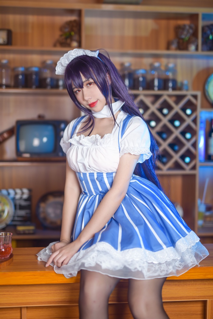 知名动漫博主@九曲Jean – 女仆学姐 [34P/122MB]插图2