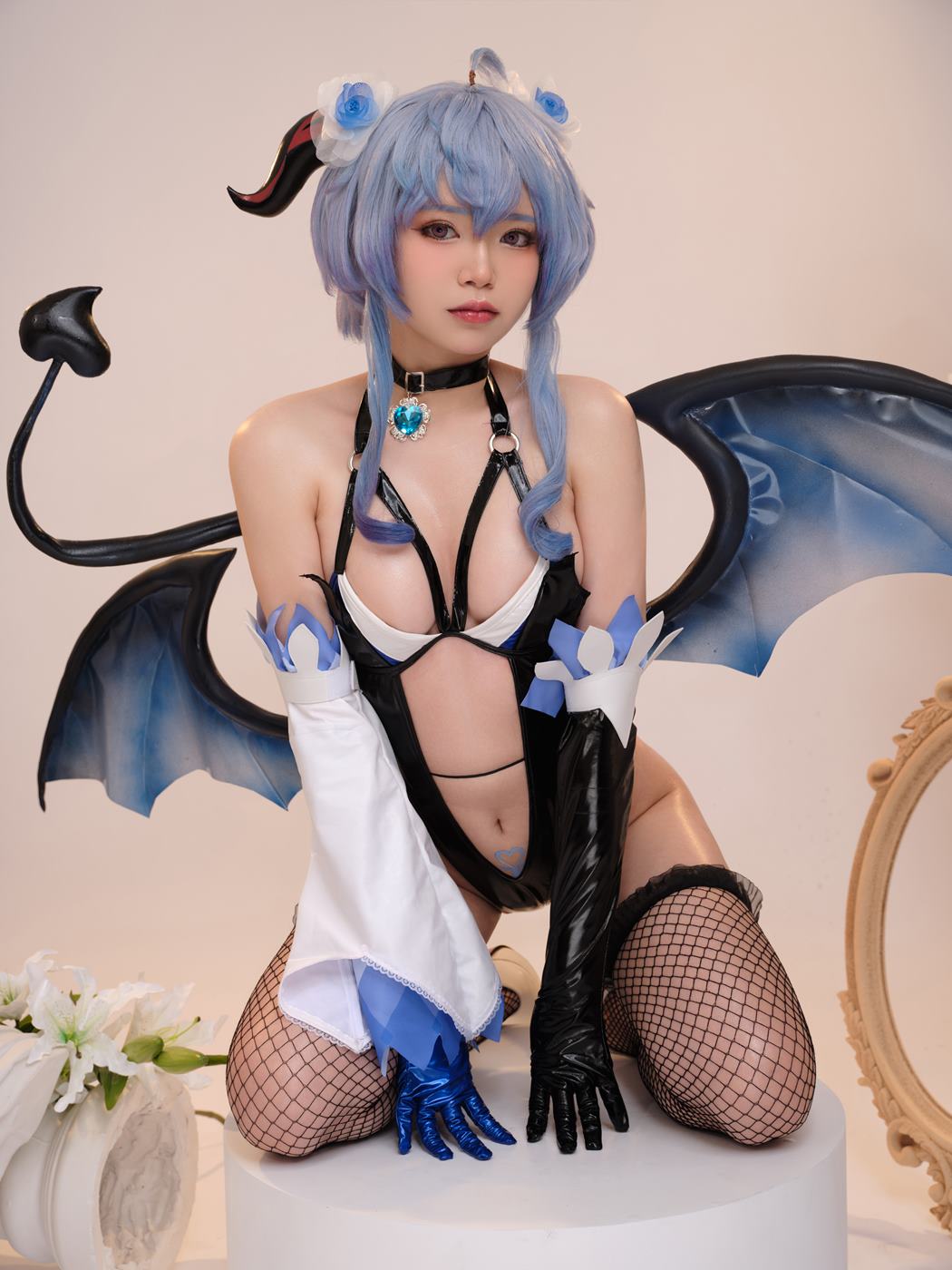 ZinieQ – Genshin Impact Ganyu Succubus[36P/833MB]插图2