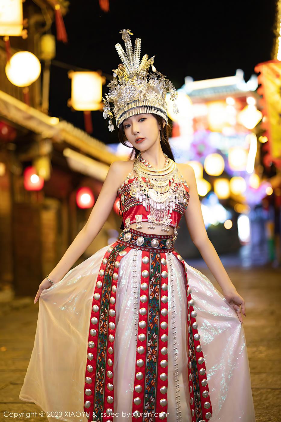 [XIAOYU语画界] 2023.08.14 VOL.1091 王馨瑶yanni 贵州旅拍[83P/753MB]插图2