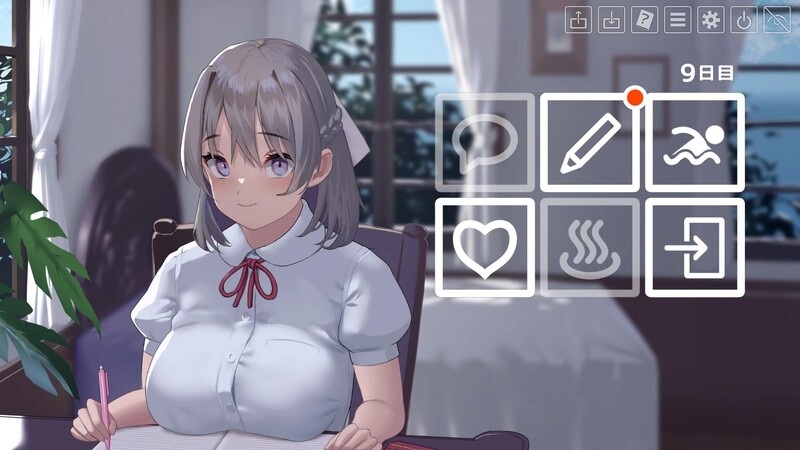图片[2]-[免费下载]更新【互动SLG/触摸抚摸/动态】夏色课程～最后的夏天时光V1.01a - ACG游戏姬-ACG游戏姬