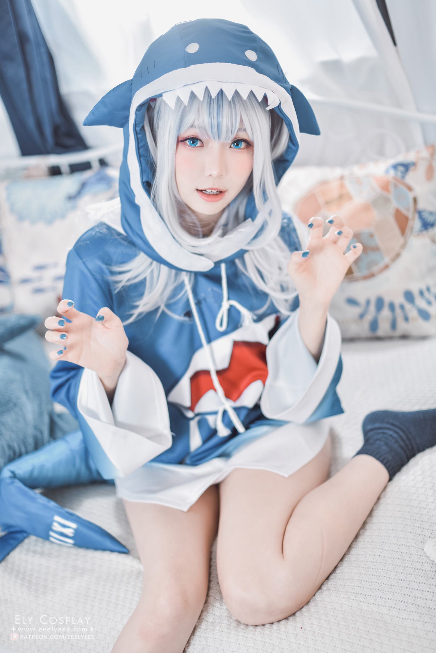 台湾Coser@ElyEE子 Gawr Gura [44P57MB]插图2