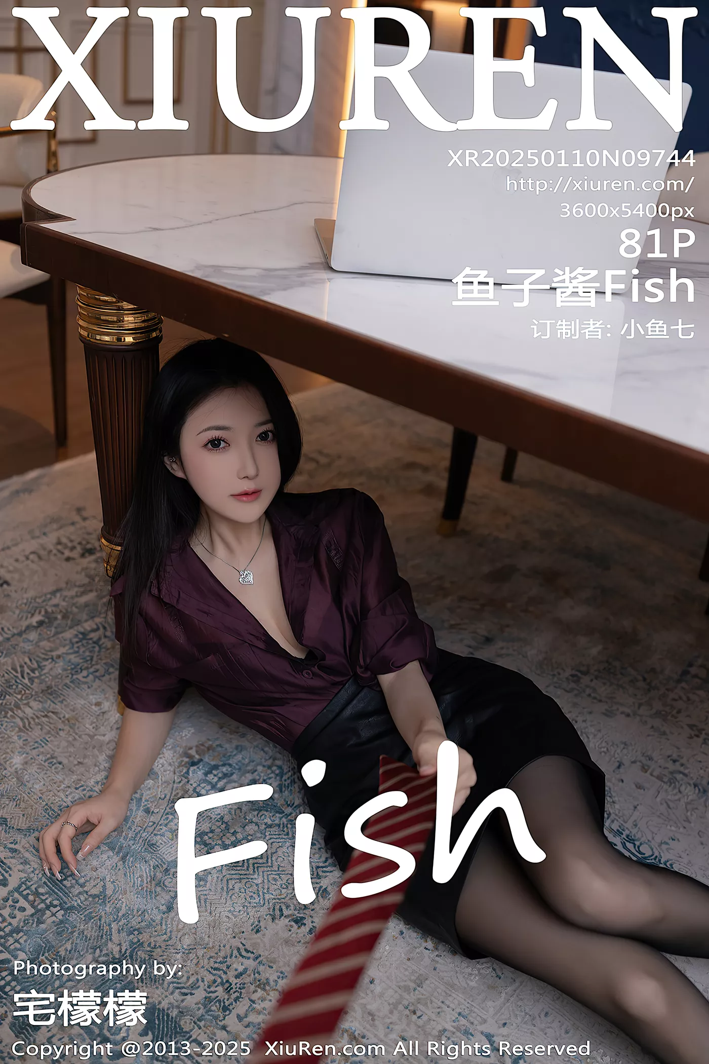 [Xiuren秀人网]2025.01.10 NO.9744 鱼子酱Fish[81+1P/745MB]插图1
