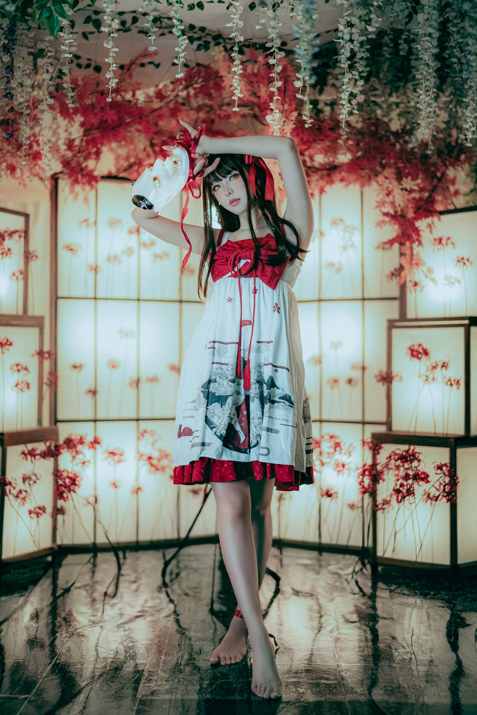 Ely_eee(ElyEE子) – Oni Higanbana 鬼面彼岸[15P/42MB]插图1