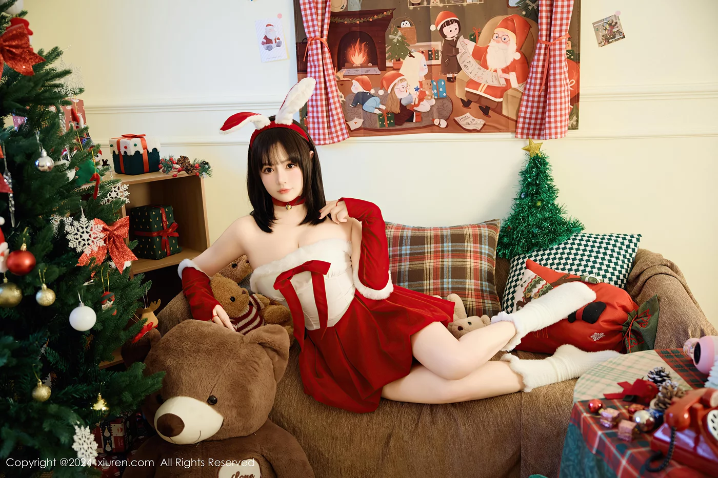 [Xiuren秀人网]2024.12.25 NO.9656 养乐多Doll[53+1P/546MB]插图1